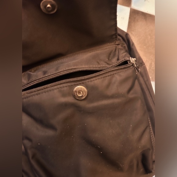 Black Zipper Backpack/Sling - Picture 6 of 7